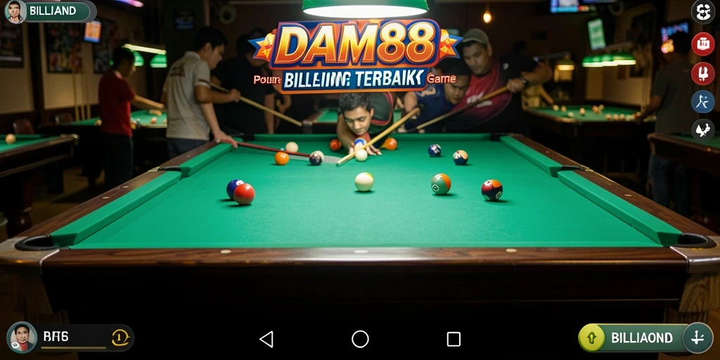 Tampilan antarmuka utama DAM88 yang menarik dan fungsional.