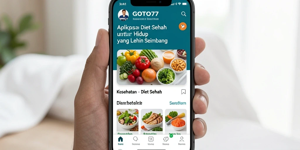 Tampilan antarmuka GOTO77 yang user-friendly dan informatif.