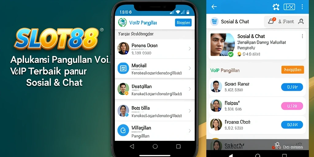 Antarmuka pengguna SLOT88 dengan fitur VoIP Panggilan yang intuitif.