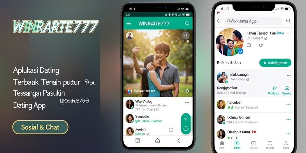 Tampilan antarmuka utama aplikasi WINRATE777 yang memudahkan pengguna.
